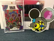 Artist James Marshall known as DALEK Skate Monkey Trading Card and Sticker