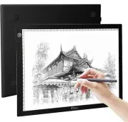 RTjoy A4 LED Light Pad, USB Powered Drawing Board, Adjustable Brightness Tracing
