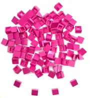 Lego 100 New Dark Pink Slope 30 1 x 1 x 2/3 Sloped Pieces