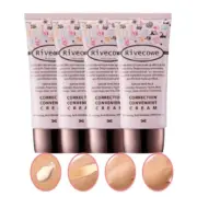 4X CC Cream Sunscreen Foundation Skin Whitening Tone Make Up SPF43 40ml Korean