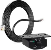 Universal Bass Control Knob, Bass Volume Knob with Extension Cable for Car