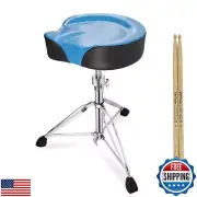 Vhffoso Drum Throne, Height Adjustable Drum Stool for Adults, Drum Chair with