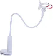 Gadpiparty Adjustable Clip Phone Holder Strong Clamp for Desk Bed Scratch Pad Non Slip Base for Smartphones Design