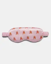 Silk Eye Mask Pink