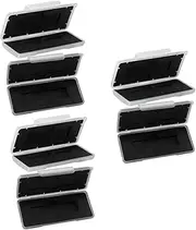 ETHZZLE 6pcs Hard Drive Case Shockproof Ssd Carrying Box Material Portable Storage for Accessories Grey