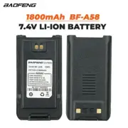 Li-ion Battery 1800mAH 7.4V for A58 BF9700 Ham Radio Accessory