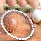 Steel Egg Chopper Vegetable Slicer Fruit Salads Cuter Cutter UK Potato W5G7