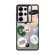 Galaxy S25 Ultra Impact Ring Stand Case Emotional