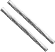 MOLUCKFU 2pcs Aluminum Alloy Single-clip Ticket Holders Magnetic Stick Note Holders Alloy Menu Kitchen Holder Receipt Organizer Wall Mounted Ticket Holder Wall Mounted Order Holder