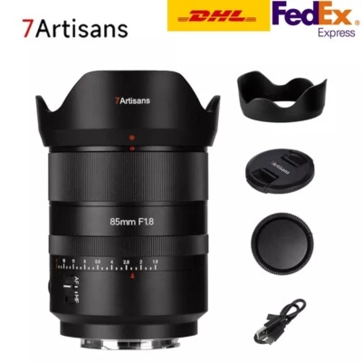 7artisans 85mm F1.8 STM Auto Focus Full Frame Portrait Lens fr Nikon Z mount DHL