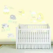 Sheep Moons Bunnies Clouds Wall Decals Sweet Dreams Stickers Nursery Decorations