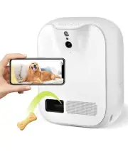 Pet Monitoring Camera Dog Treat Dispenser [New 2023 Pro] Two-Way Audio HD Wifi