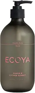 Ecoya Guava and Lychee Hand with Body Wash, 450 ml