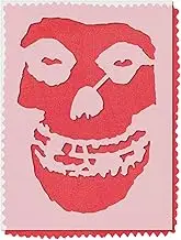 Stencil Stop Misfits Crimson Ghost Skull Stencil - Reusable for DIY Projects, Painting, Drawing, Crafts - 14 Mil Mylar Plastic (8.5 x 12 inches)