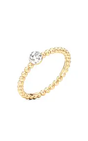 [Unsaid] Bubble Essence 18K Yellow Gold Diamond Ring