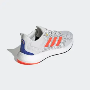 【adidas 愛迪達】跑步鞋 男 白橘PUREBOOST 21(GY5102)