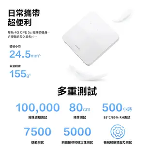 HUAWEI 4G CPE 5s 路由器（B320-323）wifi分享器／無線網路／路由器／單頻／無線