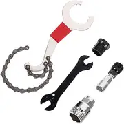 GANAZONO 1 Set Crank Extractor Tool Kit Durable Crank Arm Remover Bottom Bracket Remover for Mountain Road Biking Maintenance Compact Design for Home Mechanics Outdoor Use