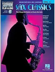 Hal Leonard Sax Classics Saxophone Play-Along Volume 4 Book