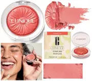Clinique 02 PEACH POP Cheek Pop Blush Pop Full Size 0.12 OZ. NIB Healthy Glow