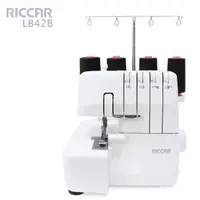 在飛比找momo購物網優惠-【RICCAR】RICCAR LB42B萬用拷克機(拷克機)