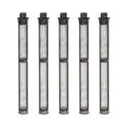 5 Pcs Airless Spray Gun Filter 4.33" 60 Mesh Airless Paint Spray Filter Black