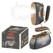 ® Retro Edition Duopress Handheld Garment Steamer and Iron, Ceramic Plate, 10...