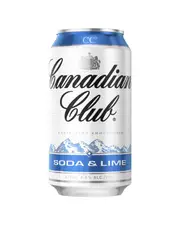 Canadian Club Soda & Lime - 1 Bottles