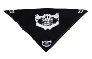 Zac's Alter Ego Biker Skull Jaw Themed Bandana/ Face Mask