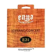 Enya E31 Fluorocarbon Soprano Concert Ukulele String Set Made in Japan