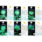 Luminous Star Moon Nail Art Glitter Glow in The Dark Sequins Confetti for DIY