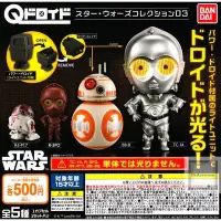 在飛比找蝦皮購物優惠-BANDAI GASHAPON Q-DROID 星際大戰發光