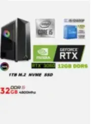 GAMER PC Intel Core i5 - 12400F + Nvidia RTX 3060 12GB VGA+ 32GB DDR5