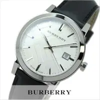 在飛比找旋轉拍賣優惠-【BURBERRY】英倫經典格紋腕錶-銀/38mm  BU9