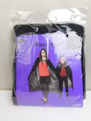 Adult Unisex Vampire Cape Halloween Costume One Size Black #7129