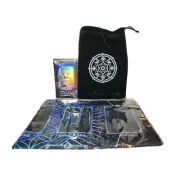E.A. Waite Holographic Classic Tarot Deck Cards - Guidebook Velvet Bag & Cloth