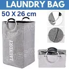 Laundry Hamper Basket Washing Clothes Storage Bag Bin Foldable Organiser Basket