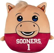 Sleep Squad Oklahoma Sooners Boomer 12" Mascot Kiri Cloud Pillow Plushie - Official Collegiate Plush