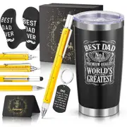 Birthday Gifts For Dad-Fathers Day BEST Gifts For Dad Best Dad Ever Gifts from Daughter Son Wife Happy Who Wants Nothing Personalized Gifts for Men Present for Him Multitool