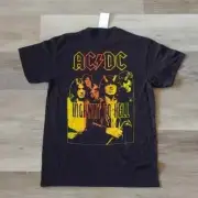 NWT AC/DC Highway to Hell Graphic T-Shirt Black Size M