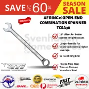 TTI 1-1/2INCH AF RING & OPEN-END COMBINATION SPANNER TCSA38