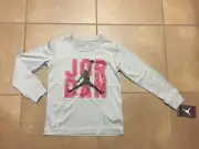 Nike Air Jordan Boys Jumpman Active Top Dri Fit Size S(4-5) New With Tag