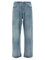 [Maison Margiela] Maison Margiela-Buckle Jeans Celeste-Uomo 36 Light Blue