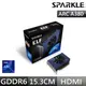 撼與SPARKLE Arc A380 ELF 6G GDDR6 Intel顯示卡