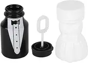 GRCFUMO 26Pcs Wedding Bubble Bottles, Mini Bubble Makers with Bride and Groom Shape Party Favors, Funny Party Favors Wedding Bottles for Wedding Anniversary, Valentine's Day