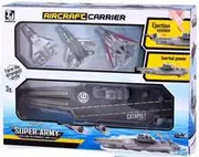 Diecast Aircraft Carrier Jet Launcher Playset