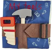 Mud Pie Children's My Tools Plush Book