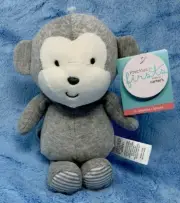 Carters Precious Firsts gray monkey baby plush toy style 66839