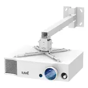 Projector Mount, Extending Wall Ceiling Projection Bracket Height Adjustable Projection, 44 pounds Load Capacity for Most Projectors