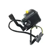 20109B ATV Throttle Control by Linhai 260 300 featuring 2WD/4WD Switch and Steering Shaft Holder for Easy Installation Black